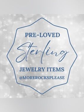 🩶PRE-LOVED STERLING JEWELRY LIVE SHOW ITEM-READ DESCRIPTION🩶